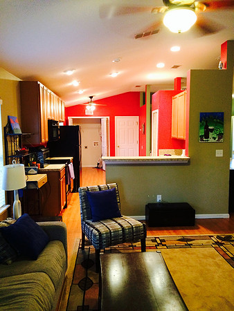 living room/dining room