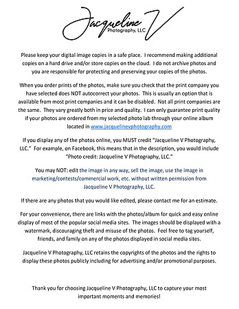 JVP Print and online display instructions